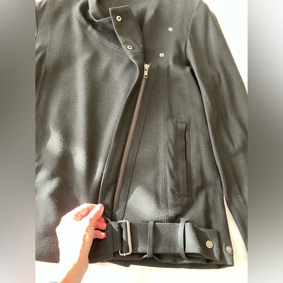 Helmet Lang hip length wool jacket - Picture 9 of 11